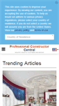 Mobile Screenshot of professionalconstructorcentral.com